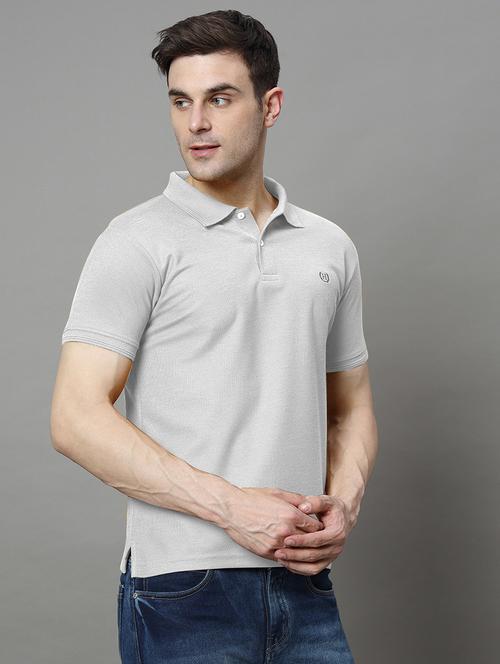 men solid short sleeve regular fit polo t-shirt - 21766629 - Very Small Image - 1