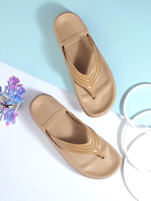 women solid slip on flip flop - 21767956 - Very Small Image - 1