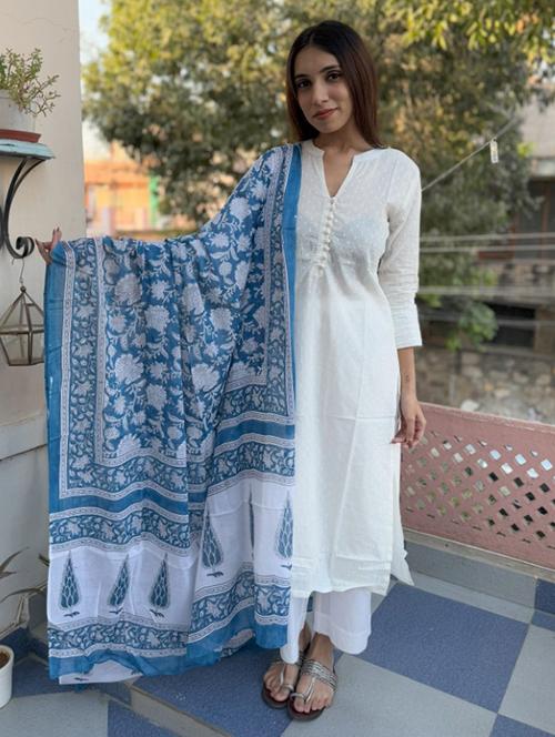 women floral printed dupatta  - 21784794 - Very Small Image - 1