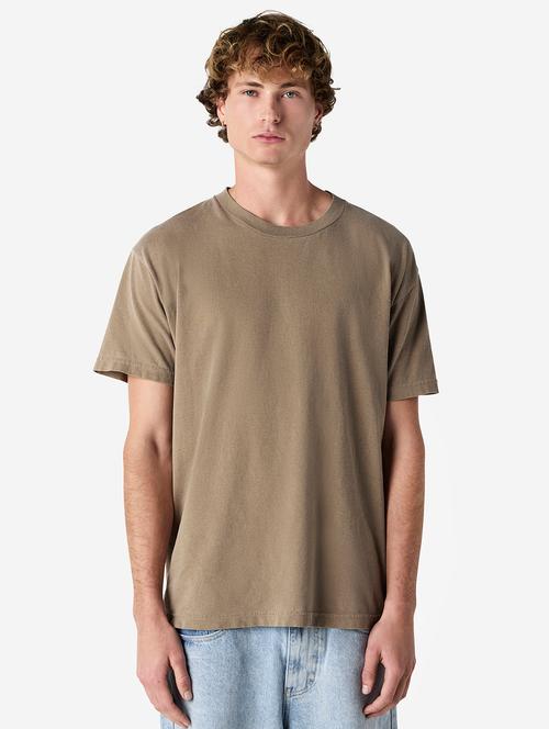 men solid short sleeve oversized t-shirt - 21789123 - Very Small Image - 1
