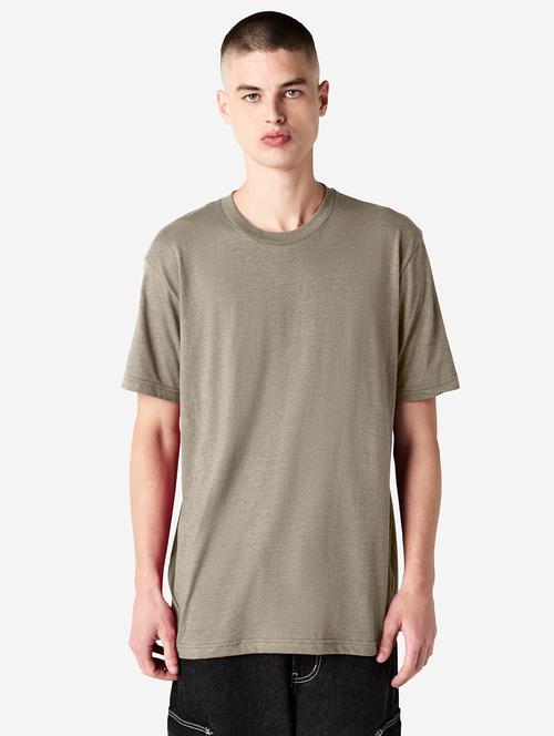 men solid short sleeve oversized t-shirt - 21789145 - Very Small Image - 1