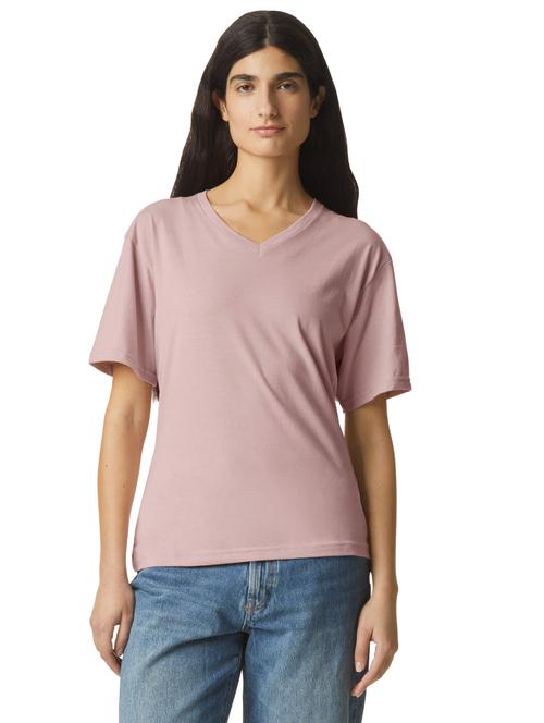 women pink solid short sleeve t-shirt - 21789201 - Very Small Image - 1