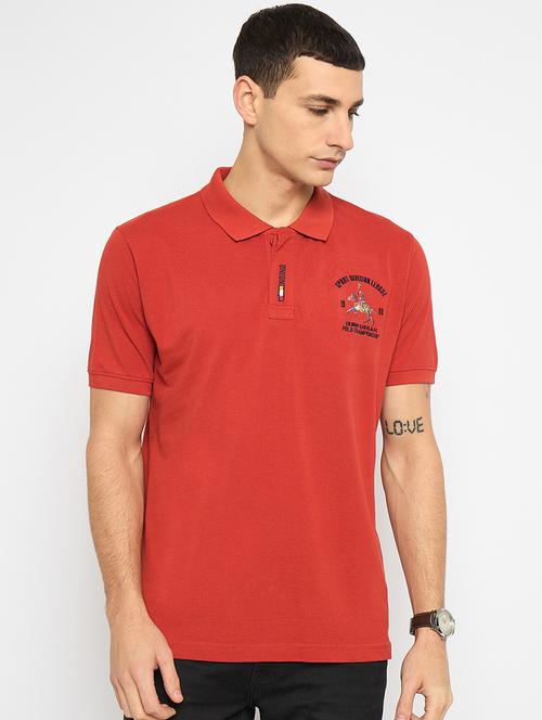 men solid short sleeves polo t-shirt - 21791019 - Very Small Image - 1
