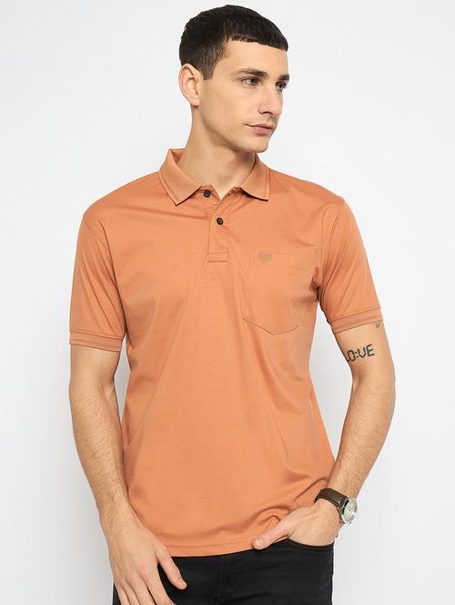 men solid short sleeves polo t-shirt - 21791037 - Very Small Image - 1