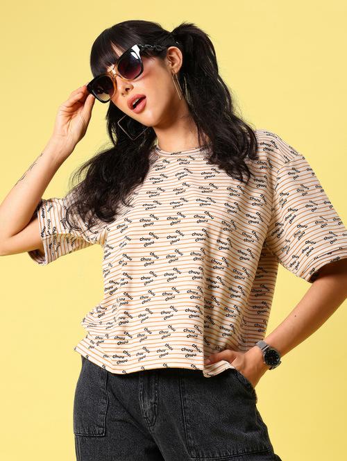 women printed short sleeve regular fit t-shirt - 21792828 - Very Small Image - 1