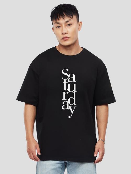 men typographic short sleeve oversized t-shirt - 21793793 - Very Small Image - 1