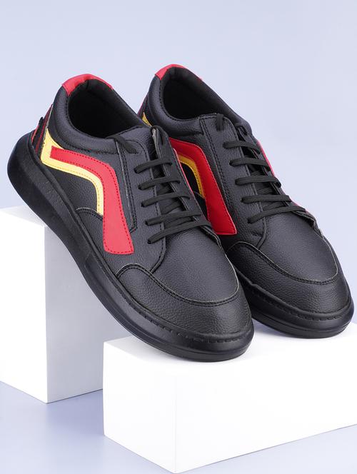 men black lace up sneaker - 21793830 - Very Small Image - 1
