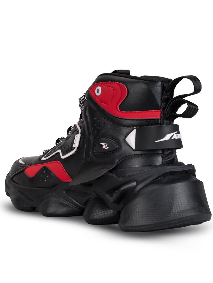black lace up sneakers - 21793886 - Standard Image - 3