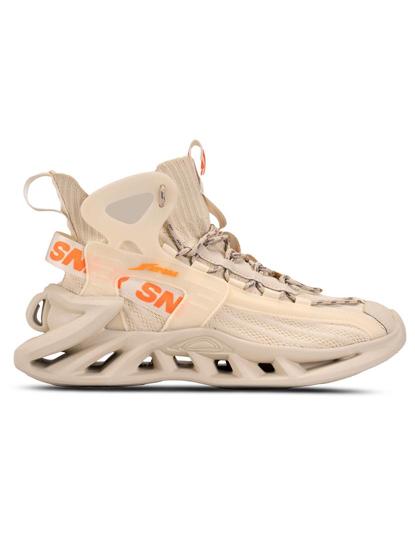 men beige lace up sneaker - 21793905 - Zoom Image - 2