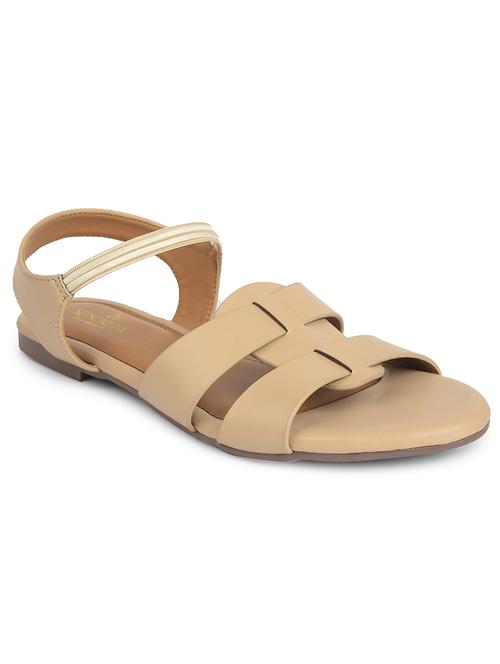 women beige ankle strap sandal - 21794027 - Very Small Image - 1