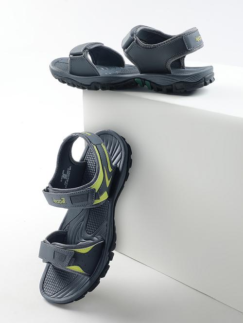 men grey back strap floater - 21794109 - Very Small Image - 1