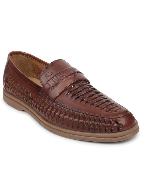 men brown slip on loafer - 21794114 - Very Small Image - 1