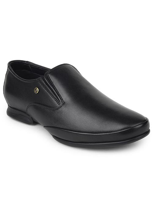 men black slip on formal shoes - 21794115 - Very Small Image - 1