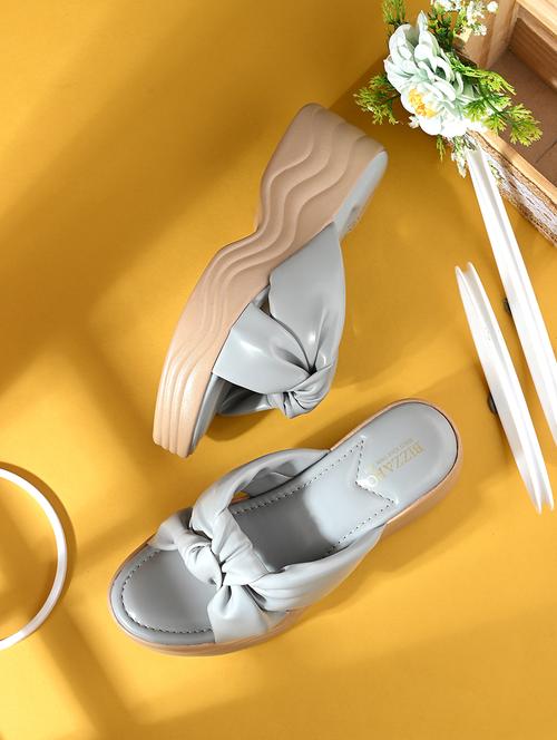 women grey slip on wedge - 21794252 - Very Small Image - 1