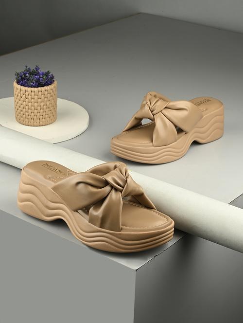 men beige slip on wedge - 21794258 - Very Small Image - 1