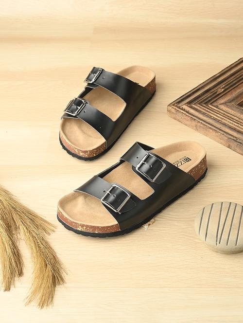 women black slip on sandal - 21794259 - Very Small Image - 1