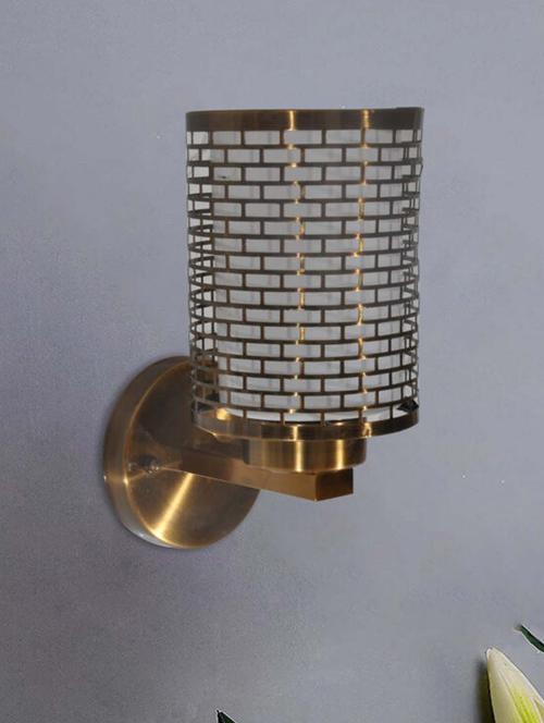 elevate your home decor stylish brick jali wall light - 21796699 - Very Small Image - 1