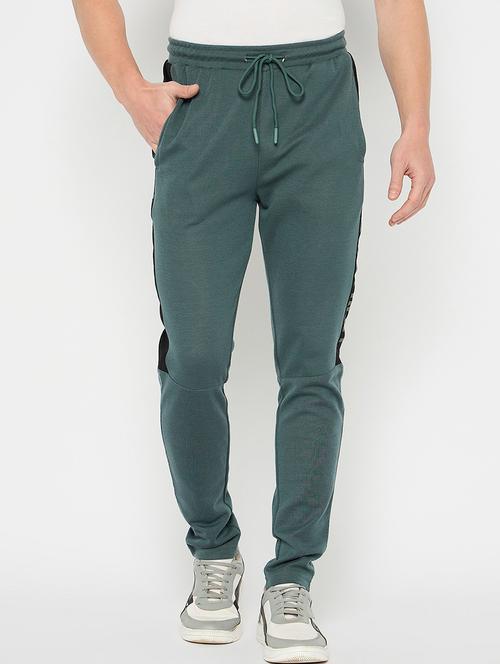 men tapered mid rise full length track pant - 21797020 - Very Small Image - 1