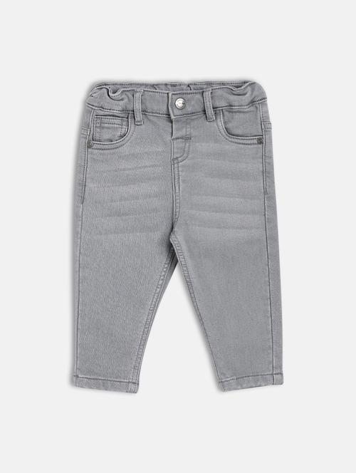 boys grey denim plain jean - 21841007 - Very Small Image - 1
