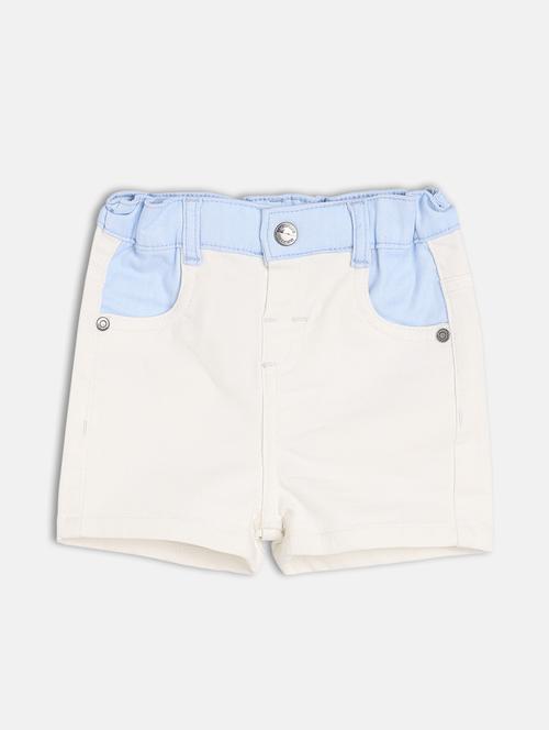 kids solid mid rise shorts  - 21841091 - Very Small Image - 1