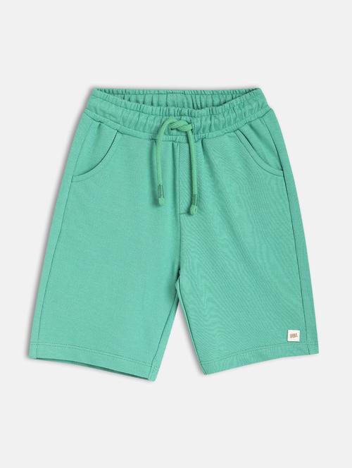 kids solid mid rise shorts  - 21841099 - Very Small Image - 1