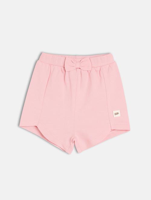 kids solid mid rise shorts  - 21841127 - Very Small Image - 1