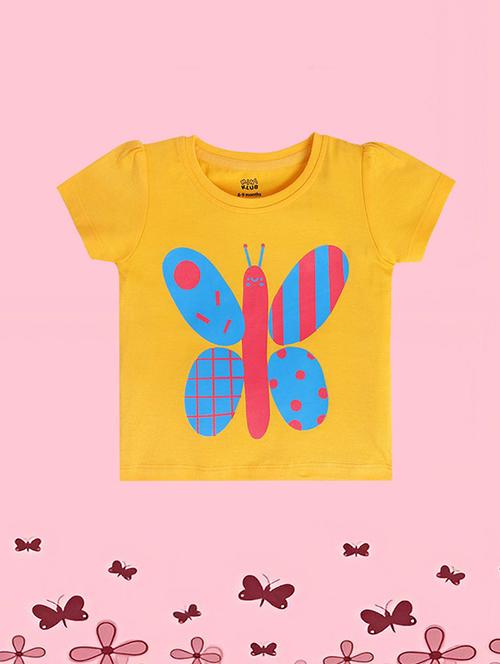 girls graphic round neck t-shirt - 21841177 - Very Small Image - 1