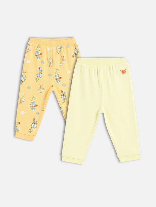 girls pack of 2 printed legging - 21841210 - Very Small Image - 1