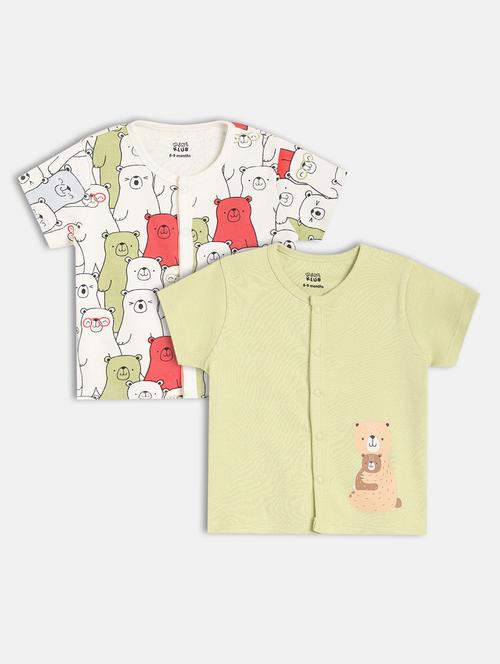 boys pack of 2 printed t-shirt - 21841269 - Very Small Image - 1