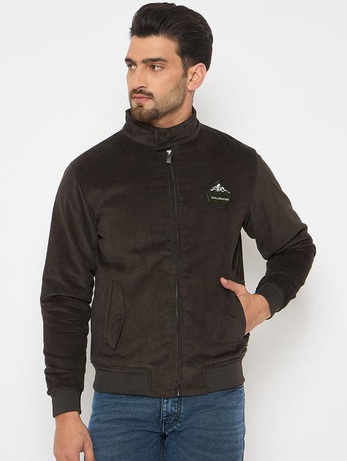 men solid long sleeve casual jacket - 21841406 - Very Small Image - 1