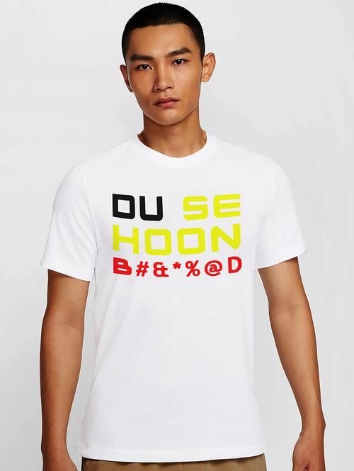 men white round neck regular fit t-shirt - 21841595 - Very Small Image - 1