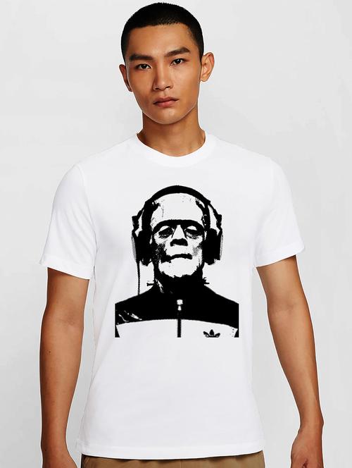 Men White Round Neck Regular Fit T-shirt - 21841641 - Very Small Image - 1