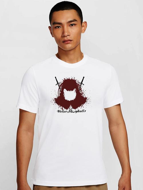 men white round neck regular fit t-shirt - 21841718 - Very Small Image - 1