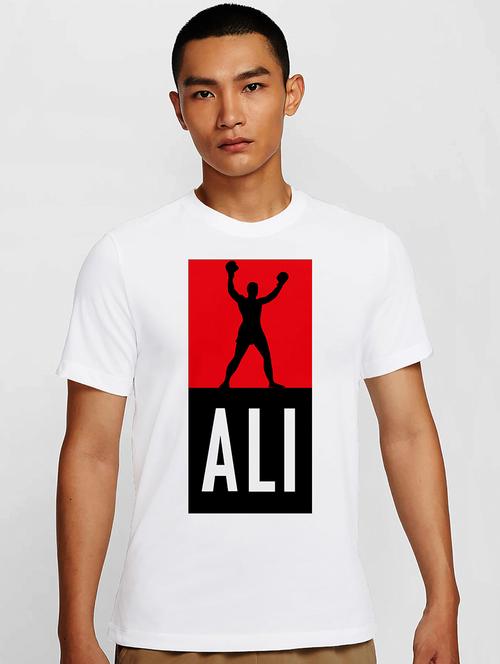 Men White Round Neck Regular Fit T-shirt - 21841942 - Very Small Image - 1