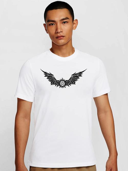 men white round neck regular fit t-shirt - 21842070 - Very Small Image - 1