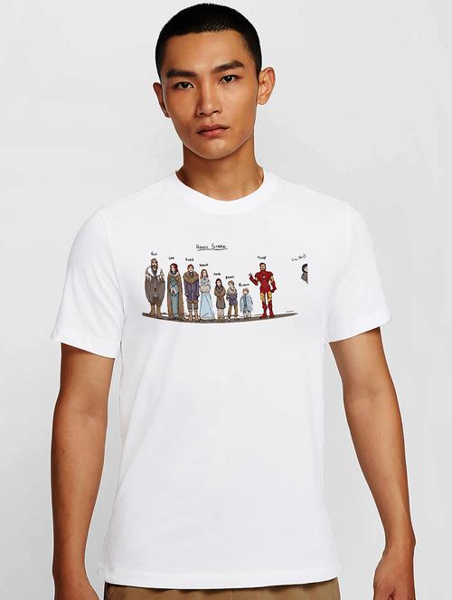 men white round neck regular fit t-shirt - 21842128 - Very Small Image - 1