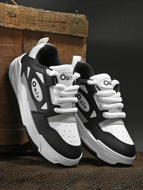 boys black lace up sneaker - 21842887 - Very Small Image - 1