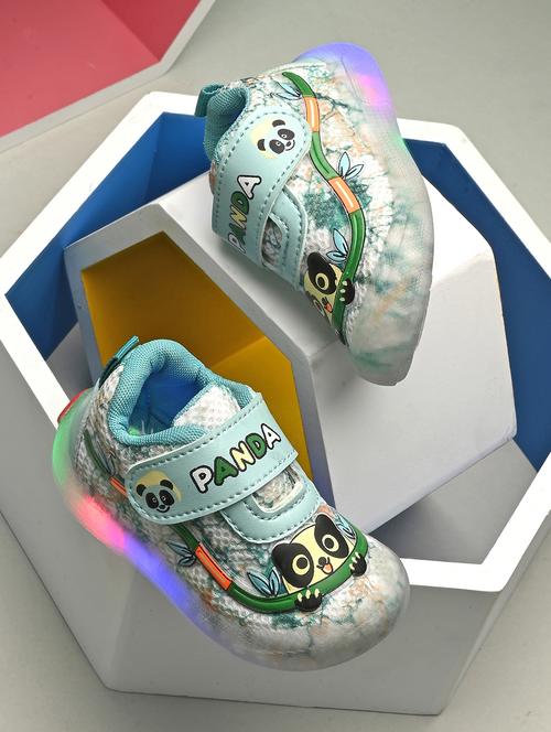 girls green velcro closure sneaker - 21842890 - Very Small Image - 1