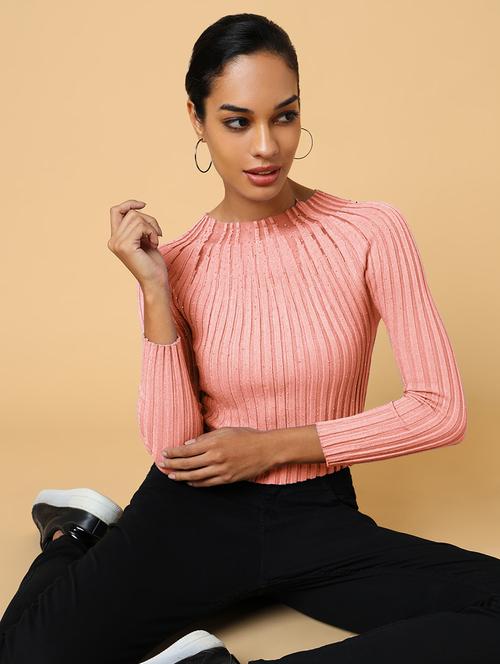 women self designed long sleeves pullover - 21843003 - Very Small Image - 1