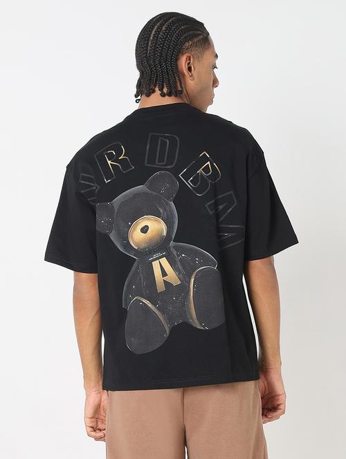 men back print round neck regular fit t-shirt - 21843278 - Very Small Image - 1