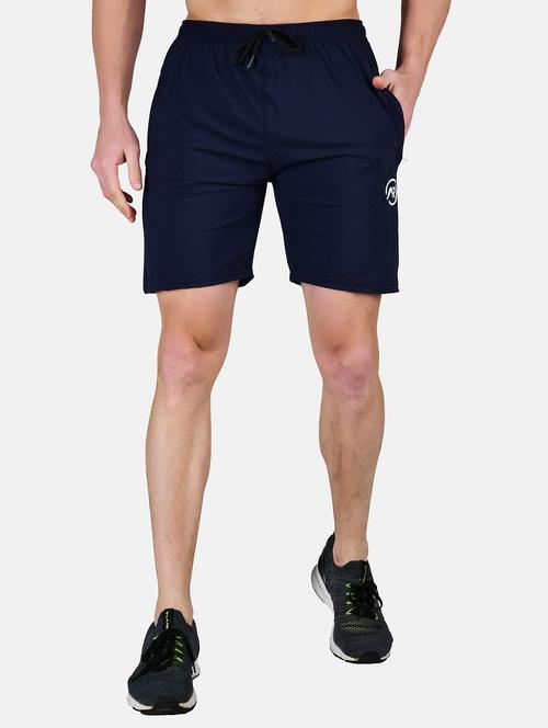 men solid mid rise regular fit sport shorts - 21844980 - Very Small Image - 1