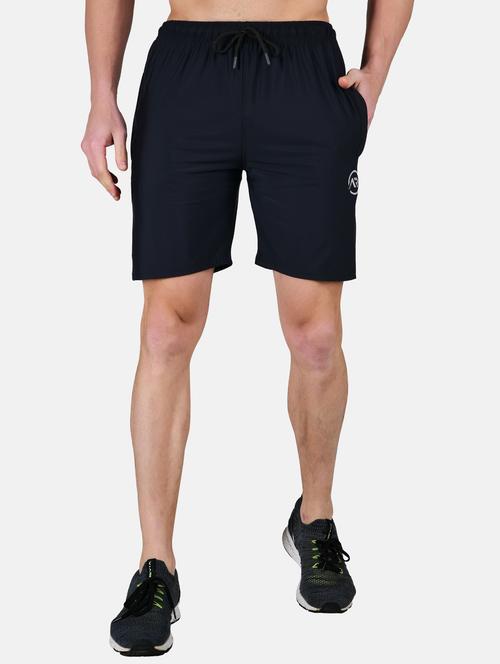 men solid mid rise regular fit sport shorts - 21844981 - Very Small Image - 1