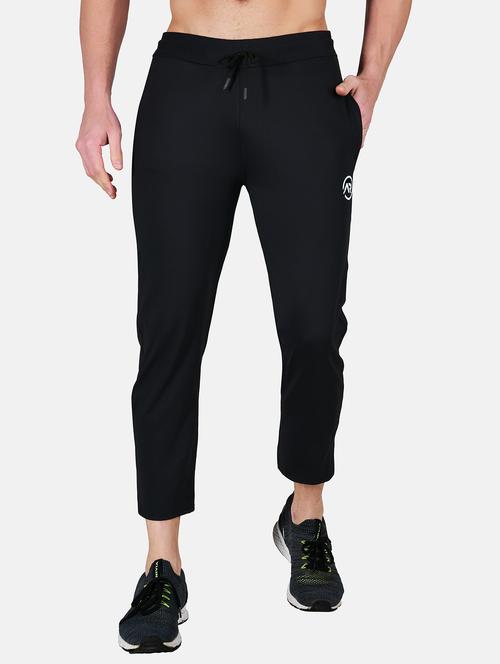 men solid mid rise ankle length track pant - 21844985 - Very Small Image - 1