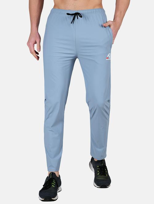 men solid mid rise ankle length track pant - 21844987 - Very Small Image - 1