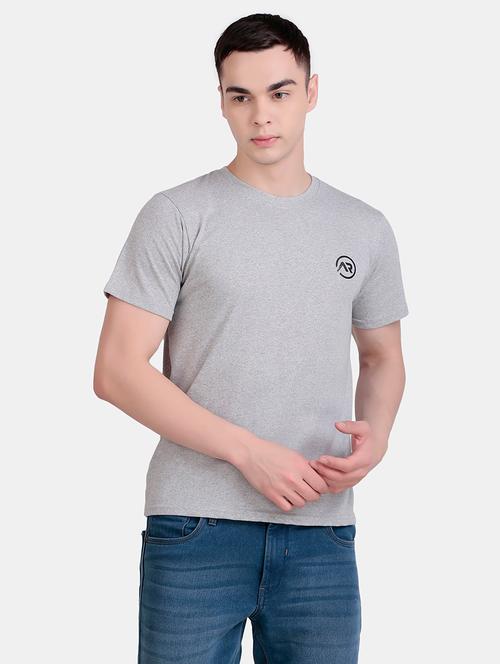 men solid short sleeve slim fit t-shirt - 21844997 - Very Small Image - 1
