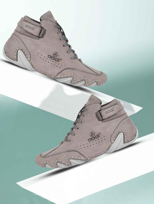 men grey lace up casual shoes - 21853501 - Very Small Image - 1