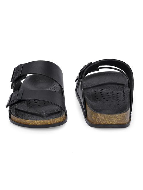 men black slip on sandal - 21853603 - Very Small Image - 1