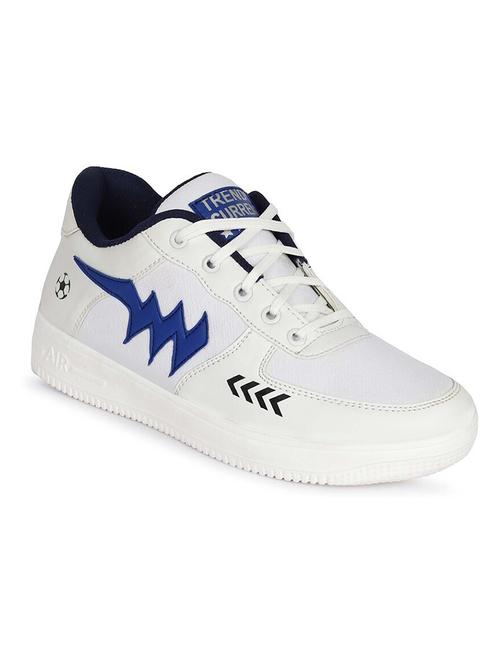 men white lace up sneaker - 21853632 - Very Small Image - 1