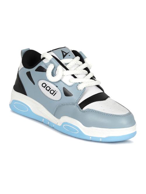 women light blue lace up sneaker - 21853641 - Very Small Image - 1