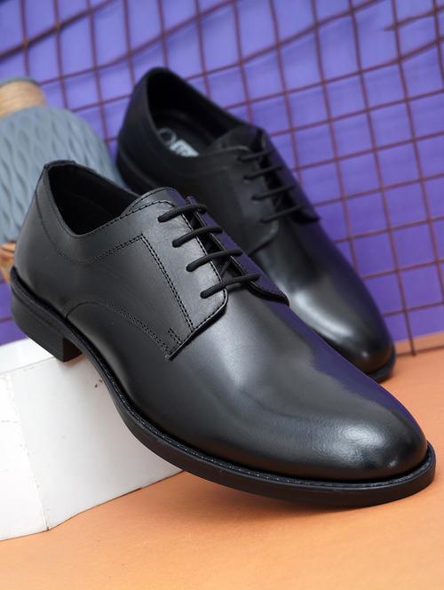 men black lace-up derby - 21853785 - Very Small Image - 1
